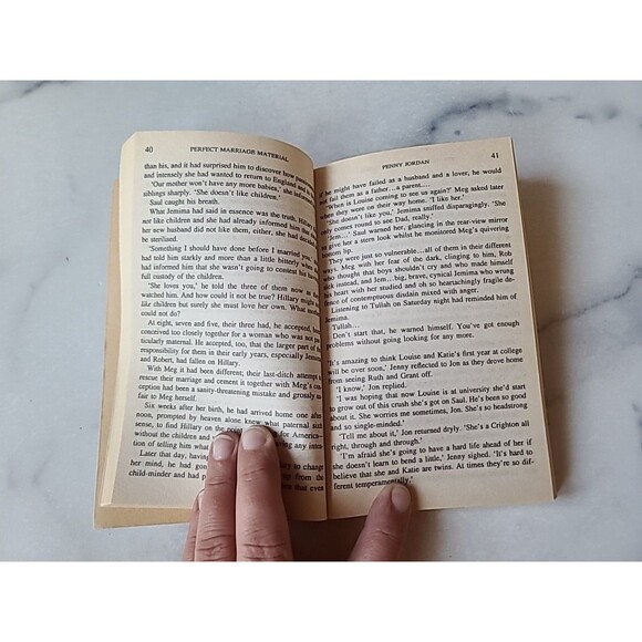 Perfect Marriage Material Bt Penny Jordan Paperback - Picture 6 of 10